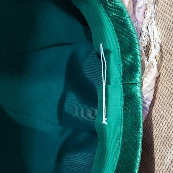 Emerald Green Tam hat vintage USA Made - Picture 7 of 9